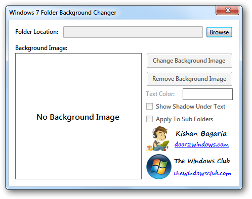 Folder Background Changer Windows 7 Free Download