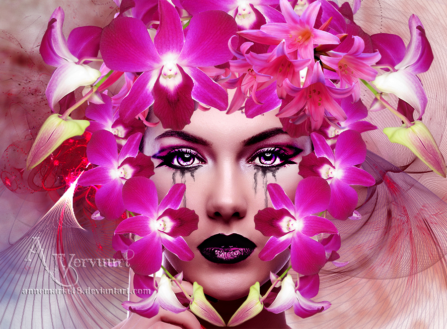 The <b>Orchid Pink</b> Lady by annemaria48 <b>...</b> - the_rose_pink_lady_by_annemaria48-d7mb1ls
