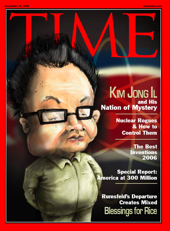 Image result for kim jong ןil magazine cover