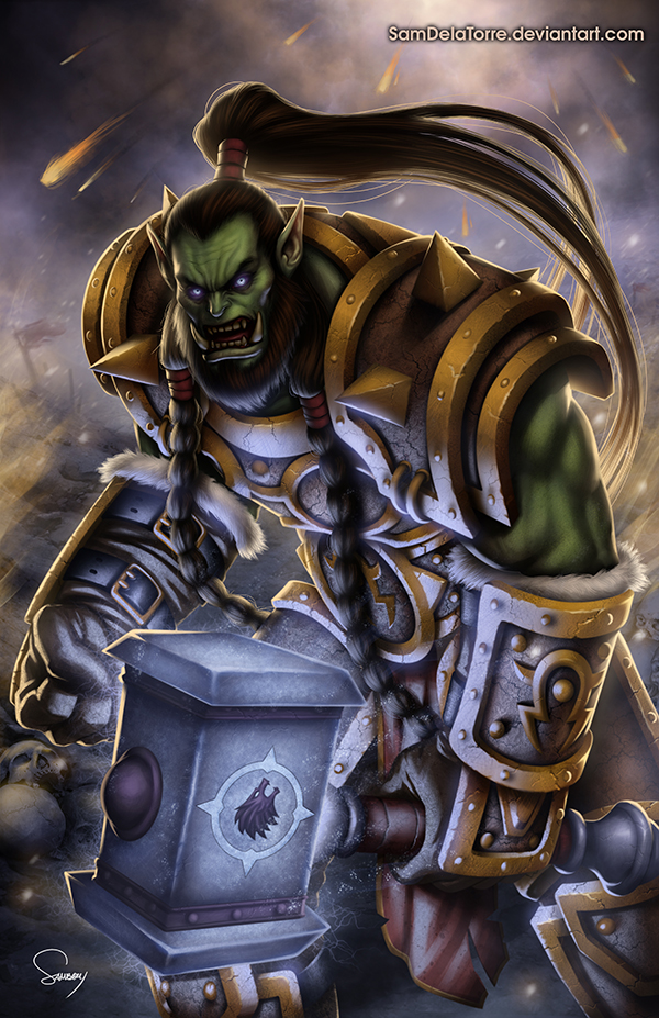 Thrall (World of Warcraft) by SamDelaTorre on DeviantArt