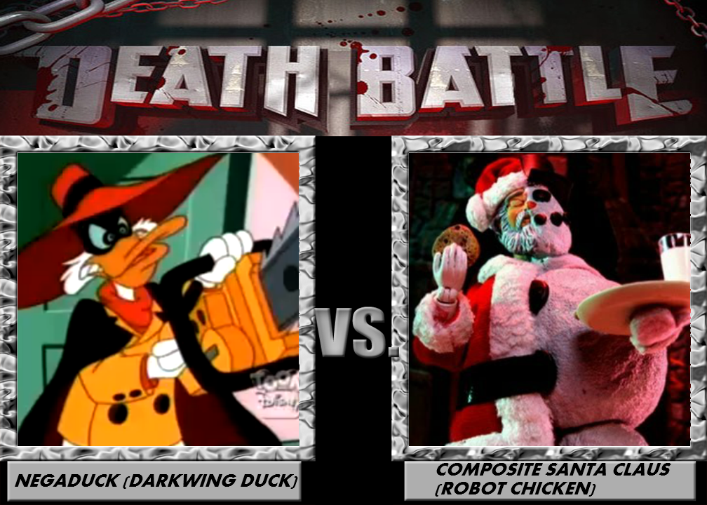 Death Battle, Negaduck VS Composite Santa Claus by 4xEyes1987 on DeviantArt