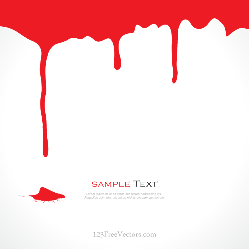 dripping blood clipart free - photo #14