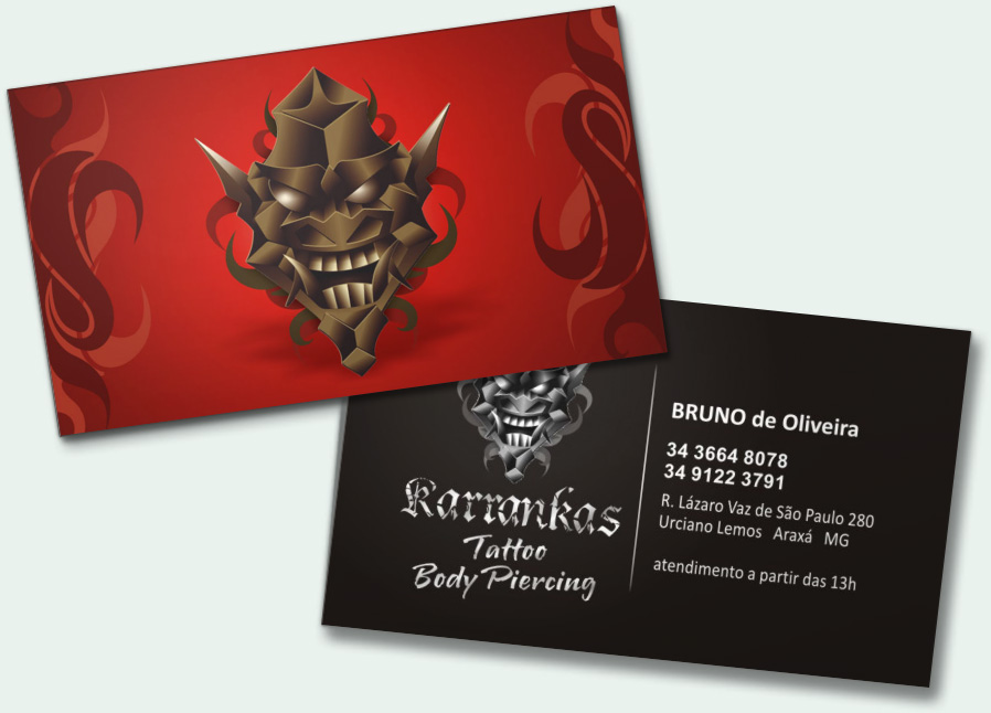 Tattoo Business Card by tutom on DeviantArt