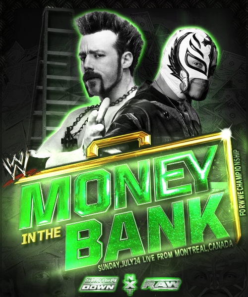 WWE Money in the Bank Poster by zinopowa