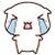 Neko Emoji-14 (Cry) [V1] by Jerikuto