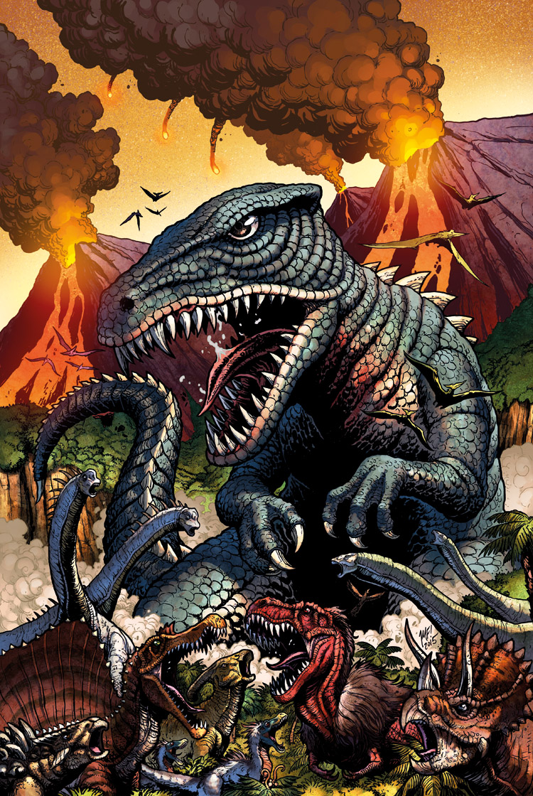 Godzilla Rulers of Earth 22 cover by KaijuSamurai on DeviantArt