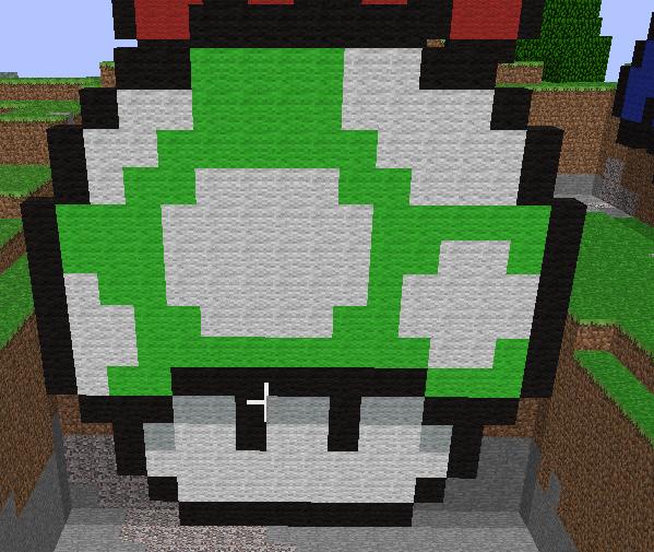 Minecraft Mario Bros Mushroom by bulto93 on DeviantArt