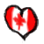 [Flags Hearts] Canada Heart