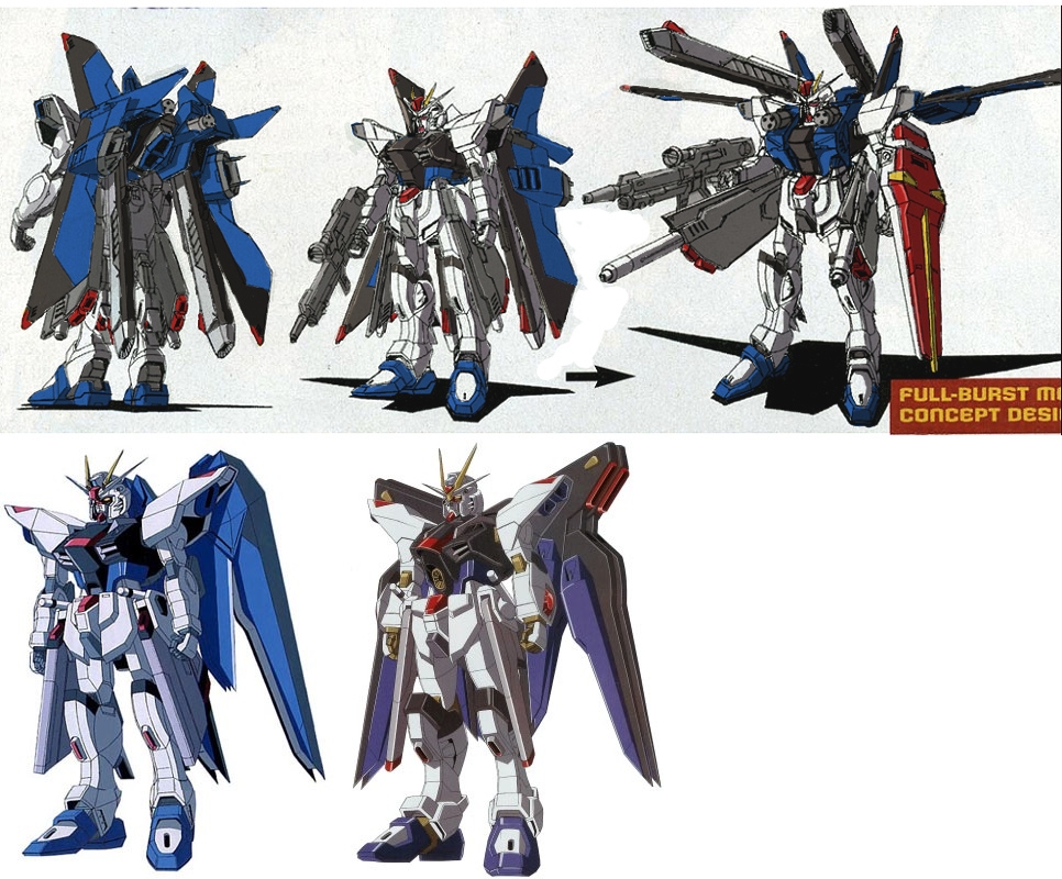 Freedom Gundam Concept designs by RyugaSSJ3 on DeviantArt