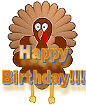 Happy Birthday Turkey 1 by LA-StockEmotes