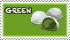 Green Tea Mochi Stamp by xSweetSlayerx