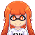 Inkling Girl Pixel Icon by Chibi-Nuffie