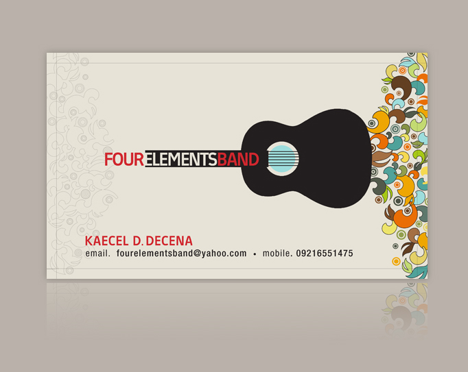 Four Elements Band Business Card 2007 by nollzzju on