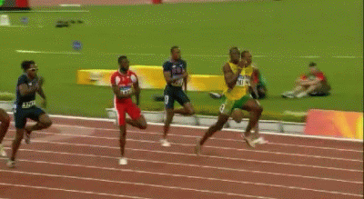 Usain Bolt Beijing 100m GIF by Lord-Iluvatar