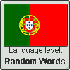 Portuguese language level RANDOM WORDS by animeXcaso