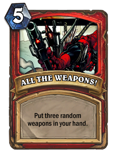 All The Weapons by MarioKonga