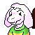 Requested Duo Icon Asriel (with Frisk)