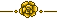 Pixel Rose Divider 2 - Yellow