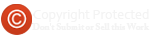 copyright protected - White V by Gilgamesh-Art-IQ