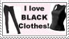I love black clothes by vero-g6-stamps