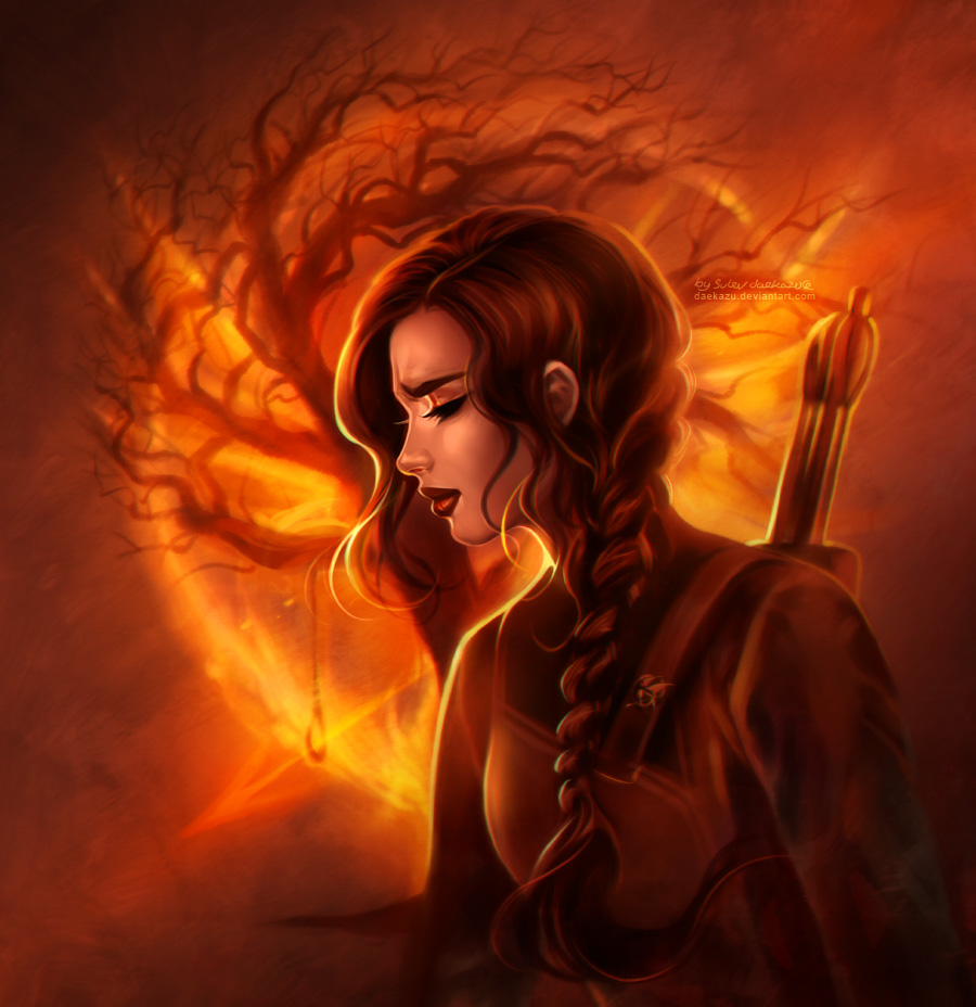 Katniss Everdeen-Fan Art - The Hunger Games Fan Art 