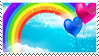 Rainbows Stamp by Kumidaiko