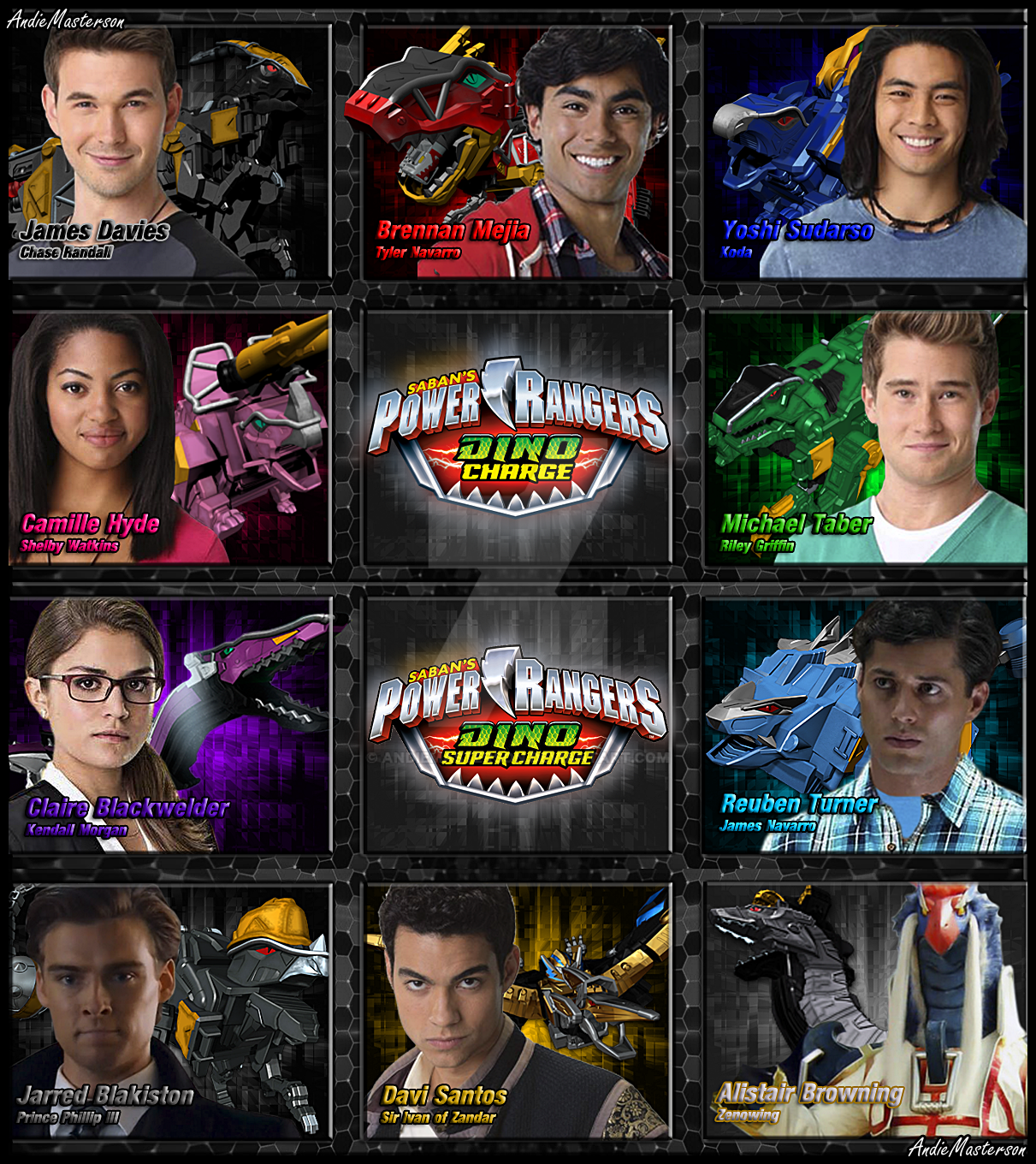Power Rangers: Dino Charge and Super Dino Charge favourites by ...