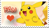 :: Pikachu Fan Stamp :: by Sweetie-Chan
