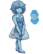 Matching Padparascha Pixel I loved how Blue Pearl is an artist. Been feeling a bit low, need to do more personal art between commissions and try to be more positive. I always appreciate the support...