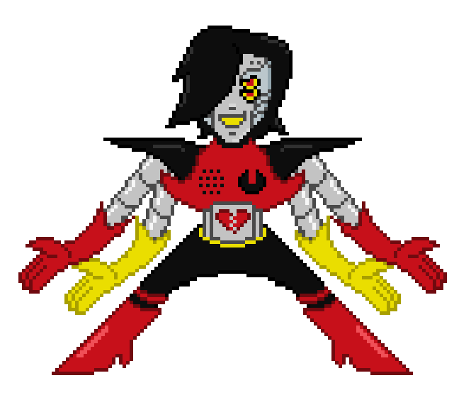 Featured image of post Mettaton Ex Pixel Art Maker / And he&#039;ll might want you to take a survey about legs as well.
