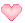 Pixel heart bullet