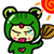 Frog Emoji-50 (Hot and sweaty) [V3] by Jerikuto