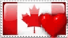 Canada Beating Heart Stamp by l8
