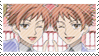 Hikaru and Kaoru Stamp II by Kibby47