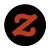 Zazzle (black, orange) Icon