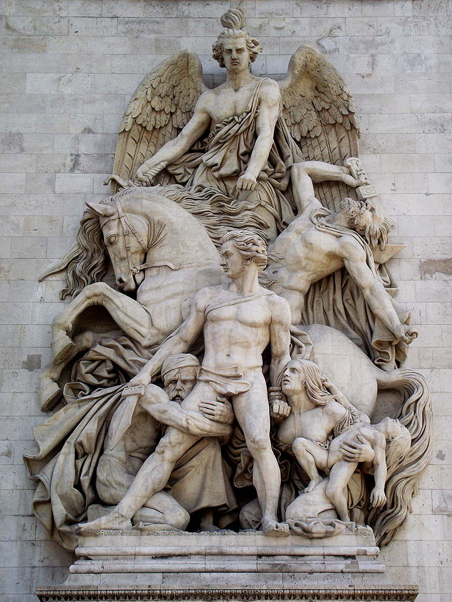 Arc de Triomphe - Statue 3 by nekosnap on DeviantArt