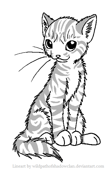 tabby cat coloring pages - photo #49