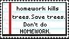 Homework Kills Stamp by Sky-Yoshi