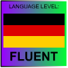 German Language Level FLUENT by PicOfLanguages