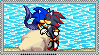 Meirhog Sonic x Shadow stamp by eeveecupcakegirl