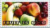 Fruit is Good Stamp by CheesecakeStamps
